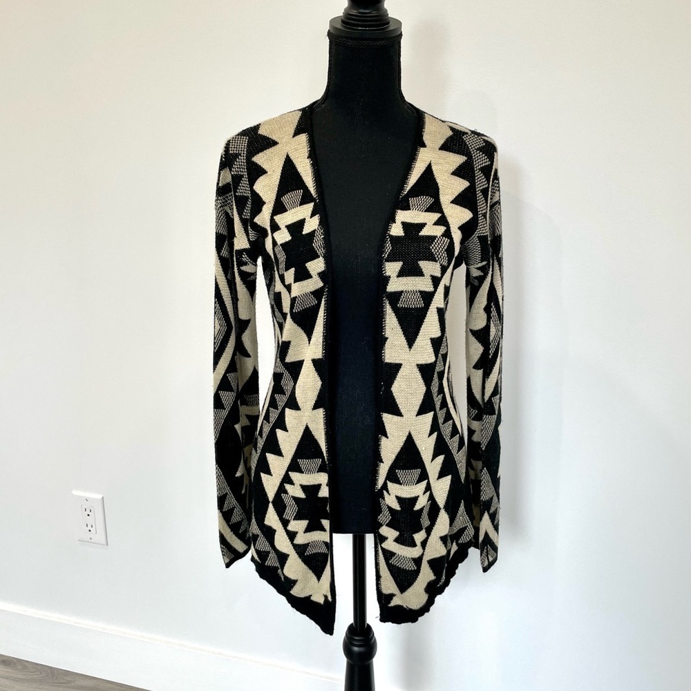 Say What? Chevron Women’s Open Front Cardigan
